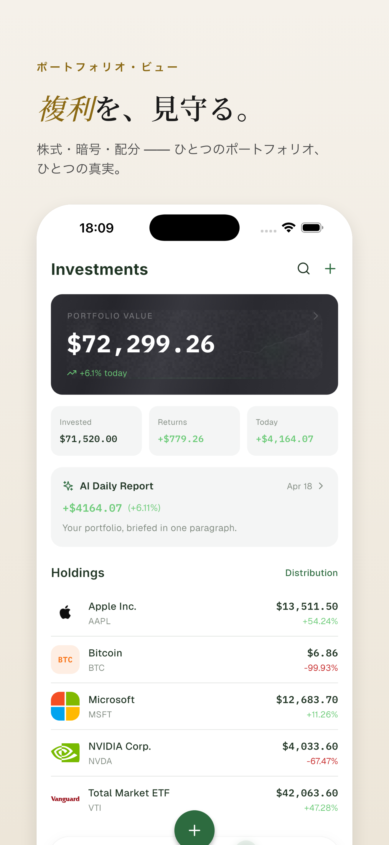 投資——ポートフォリオと配分
